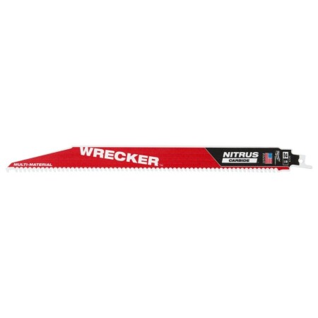Carbide-toothed saw blade MILWAUKEE Wrecker Nitrus 300mm 6tpi - Milwaukee Accessories