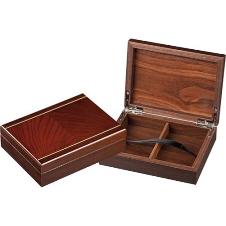 Card box Philos, magnetic, wooden 15.5x11.5cm - Philos