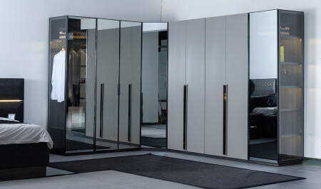Cardea Corner Wardrobe - Cadde Yıldız