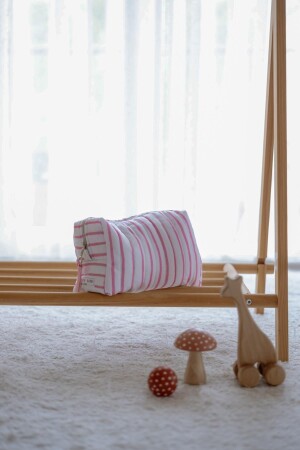 Care Bag - Pink Striped - Atelier Babbi
