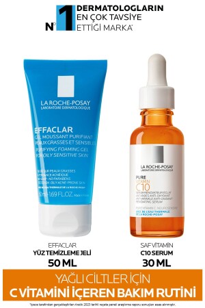 Care Routine Containing Vitamin C for Oily Skin 8681689316419 - La Roche Posay