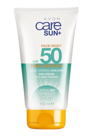 Care Sun Sun Cream Spf50 for Face and Body 150 Ml. SUN00122 - Avon