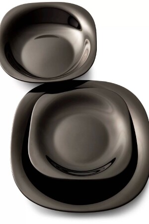 Carine 24 Piece Black Dinnerware Set SET-0011 2016ST023123228554196 - Luminarc