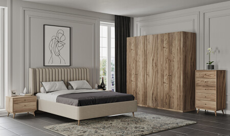 Carmine 5 Door Bedroom - Cadde Yıldız