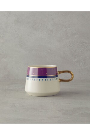 Carnival Path Stoneware Mug Fuchsia-Green - English Home