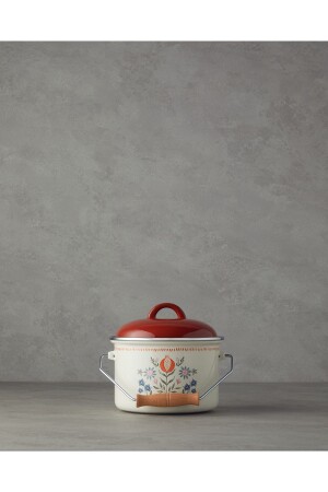 Carnival Time Enamel Copper 16 cm Pink-White - English Home
