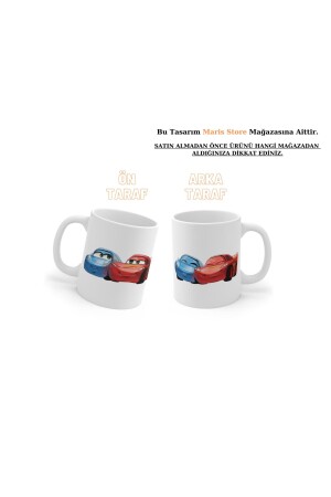 Cars Lightning Mcqueen and Sally Gift Cup (1 Piece Will Be Sent). ) marisbardak8770 - MARİS STORE
