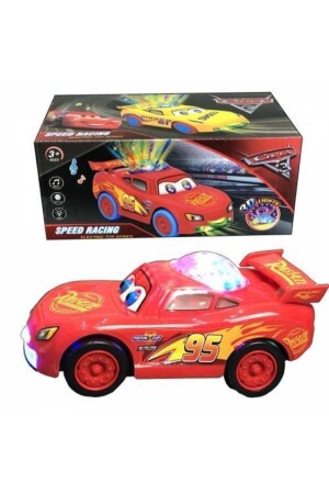 Cars Musical Car with Luminous Top and Tongue Out Yellow IG2534849 - Şimşek Mcqueen