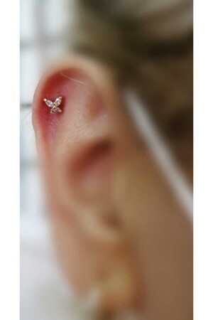 Cartilage And Tragos Piercing - Araz Piercing