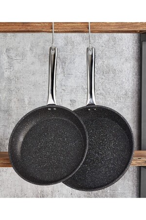 Casa Milano Black Line 24-28 Cm Pan Set of 2 CML0251 - Falez