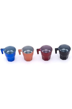Casablanca Set mit 4 Kaffeetassen 70 cc PŞB96802 - Paşabahçe