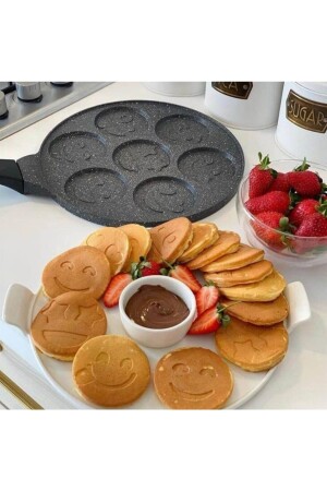 Cast Granite Emoji Pancake Pan 8697808860170 - Eda