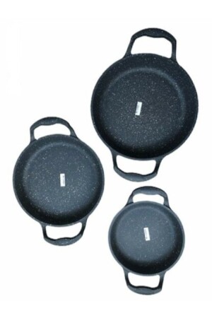 Cast Granite Luxury Pan Set DKM161820 - Eda