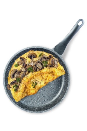 Cast Granite Pan 24 Cm Gray THTV24G - ThermoAD