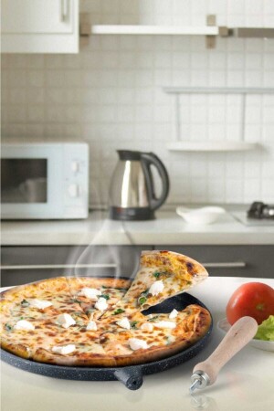 Cast Granite Pancake Pan Large Size 36 Cm | - Lotus Plus