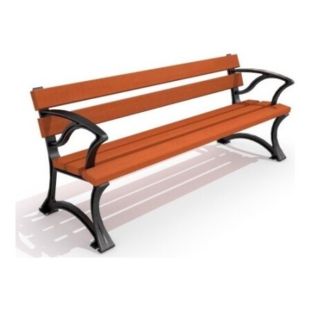 Cast iron bench Inter-Play 01 - Inter-Play