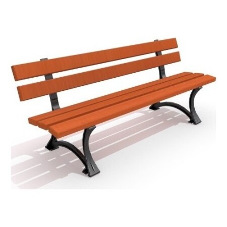 Cast iron bench Inter-Play 03 - Inter-Play