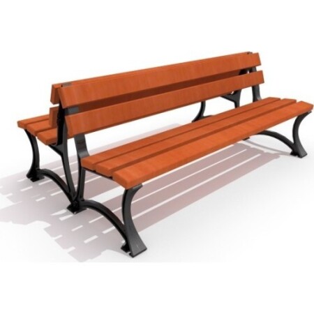 Cast iron bench Inter-Play 04 - Inter-Play