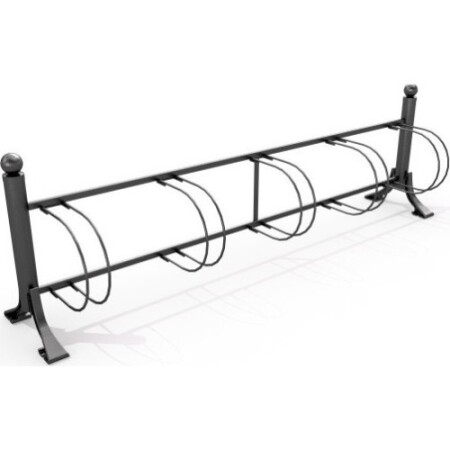 Cast iron bike rack Inter-Play 01 - Inter-Play
