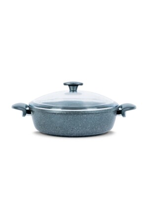 Cast Iron Karnıyarık 22 Love Pot-grey THRKY22G22 - ThermoAD