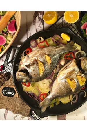Cast Iron Round Grill Pan Ø 30 Cm LV ECO TV 30 K0 MAT BL - Lava