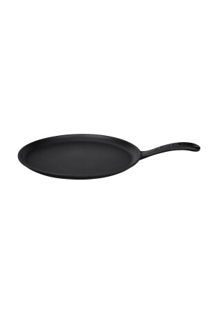 Cast Iron Round Pizza Crepe Pancake Pan Cast Iron Solid Handle Diameter (Ø)26cm. PRA-3503525-4032 - Lava