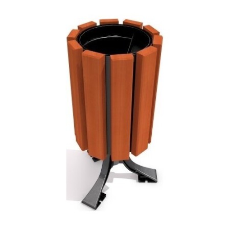 Cast iron trash can Inter-Play 01 - Inter-Play