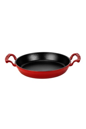 Cast Round Bowl Cast Iron Solid Double Handled Diameter (Ø)24cm. PRA-7492988-6859 - Lava