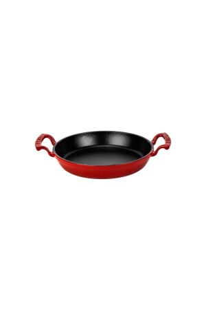 Casting Round Bowl Cast Iron Solid Double Handled Diameter (Ø)16cm. - Lava