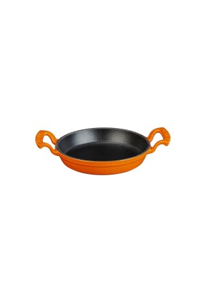 Casting Round Bowl Cast Iron Solid Double Handled Diameter (Ø)16cm. TYC00750736140 - Lava