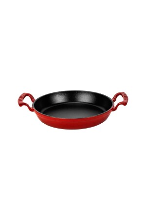 Casting Round Bowl Cast Iron Solid Double Handled Diameter (Ø)20cm. - Lava