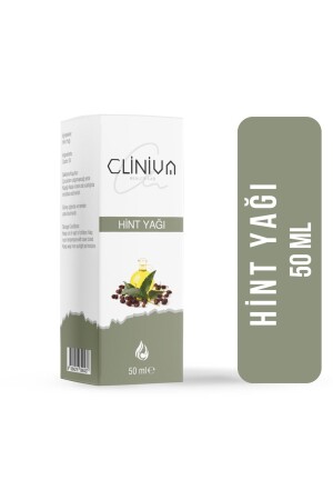 Castor Oil 100% Natural Fixed Oil 50ml - Cliniva