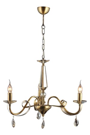 Castro 3 Lure Antique E14 Chandelier 1315-52-03 - LUCEA