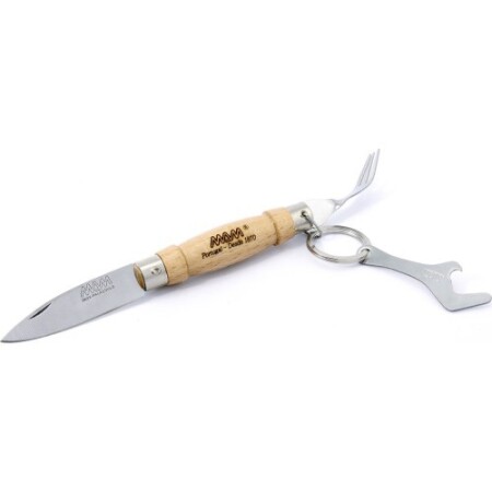 Çatal ve açacaklı katlanır bıçak MAM Traditional 2023, 6.1cm - MAM