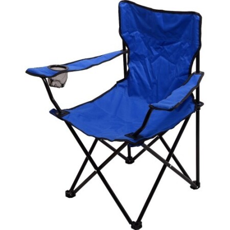 Cattara Bari Folding Camping Chair - Blue - Cattara