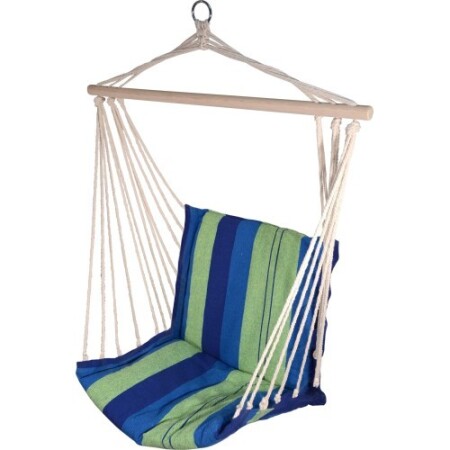 Cattara Hamak Sandalye – Mavi-Yeşil 95 x 50 cm - Cattara