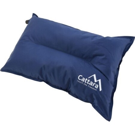 Cattara İkiz Kişilik Kendiliğinden Şişen Yastık – Mavi, 42 x 28 x 12 cm - Cattara