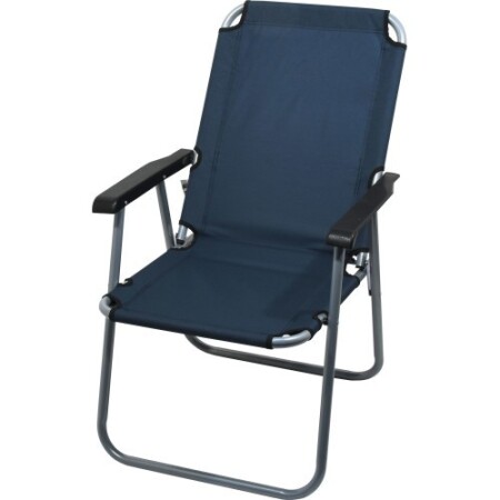 Cattara Lyon Folding Camping Chair - Dark Blue - Cattara