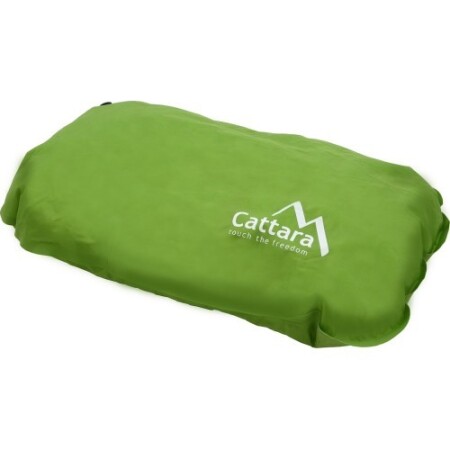Cattara self-inflating pillow – green, 50 x 30 x 13 cm - Cattara