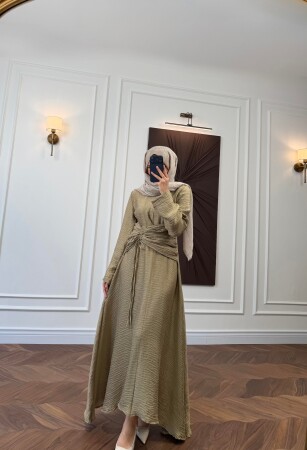 Cavellia Dress - Khaki - Duendeca