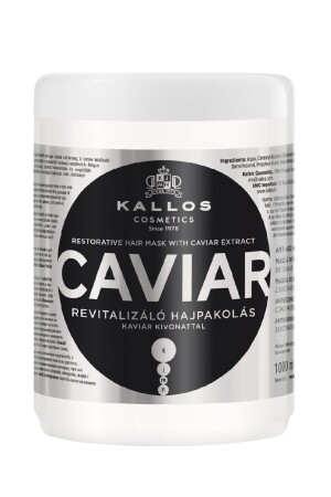 Caviar 1000ml Caviar Extract Repairing Hair Care Mask - Kallos Cosmetics