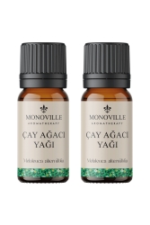 Çay Ağacı Uçucu Yağı 2'li Set %100 Saf Ve Doğal ( Tea Tree Oil ) 2x10 ml TYC00531597493 - Monoville