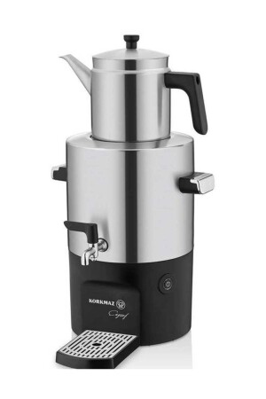 Çayşef Inox Samovar - Korkmaz