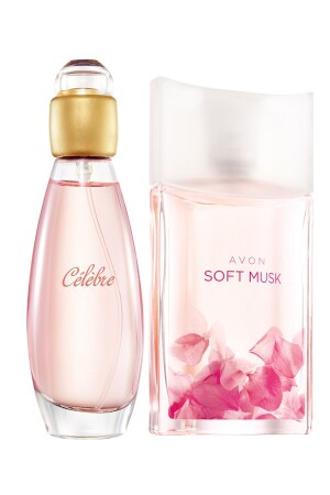 Celebre And Soft Musk Women's Perfume Package - Avon