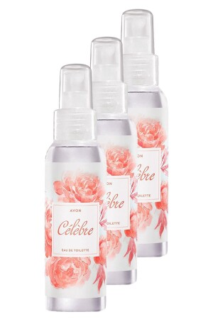MNZ-Celebre نساء رش الجسم 100 ملين مجموعة ثلاثية BODYMIST0002-3 - Avon