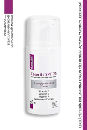 Celeritt SPF 25 Cream 8697796000240 - Dermoskin