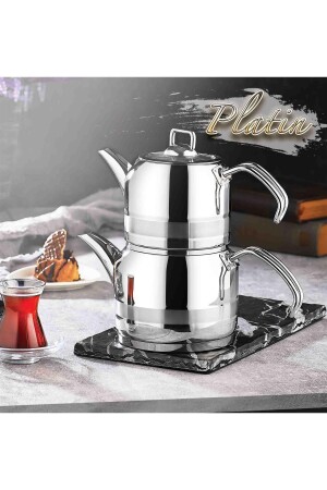 Çelik Enza Mini Boy Çelik Çaydanlık Metal Saplı KHRMNLR-ENZ-MN - Kahramanlar