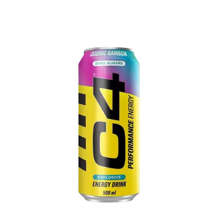Cellucor C4 Explosive Energy Drink (500 ml, Cosmic Rainbow) - Cellucor