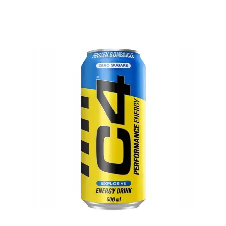 Cellucor C4 Explosive Energy Drink (500 ml, Frozen Bombsicle) - Cellucor