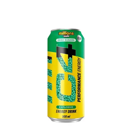 Cellucor C4 Explosive Energy Drink (500 ml, Millions Apple) - Cellucor